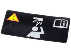 Adesivo do Quebra Sol para Renault Kwid 2018 até 2025 - Cód. 990802311R